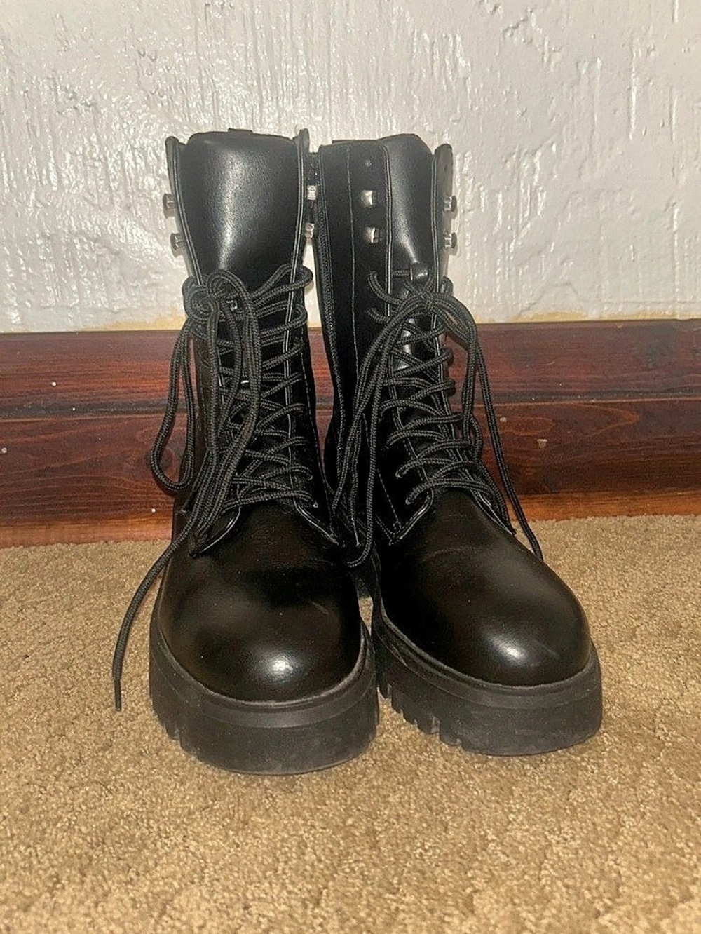 Black Combat Boots
